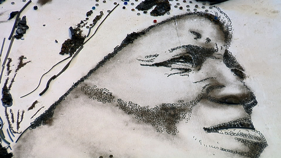 (Screen grab) Artwork courtesy of Vik Muniz Studio